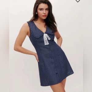 NWT Reformation Soraya Linen Dress